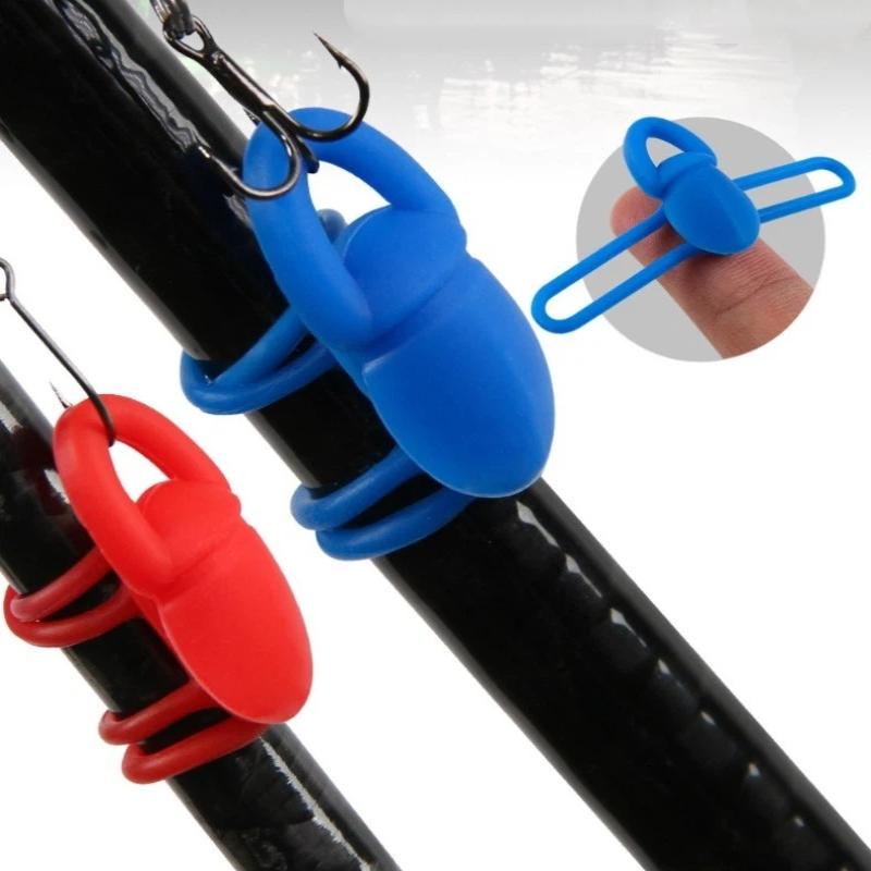 Ice Fishing Tip Up - 2026 5 قطع/كيس مشبك تثبيت خطاف