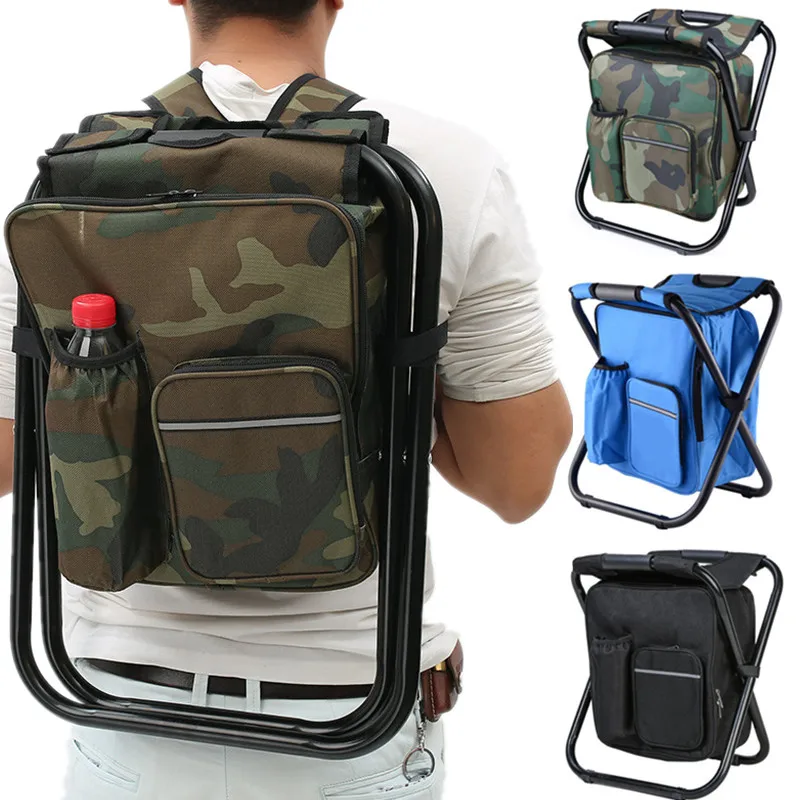 Fishing Equipment Bag - 2 في 1 حقيبة كرسي الصيد