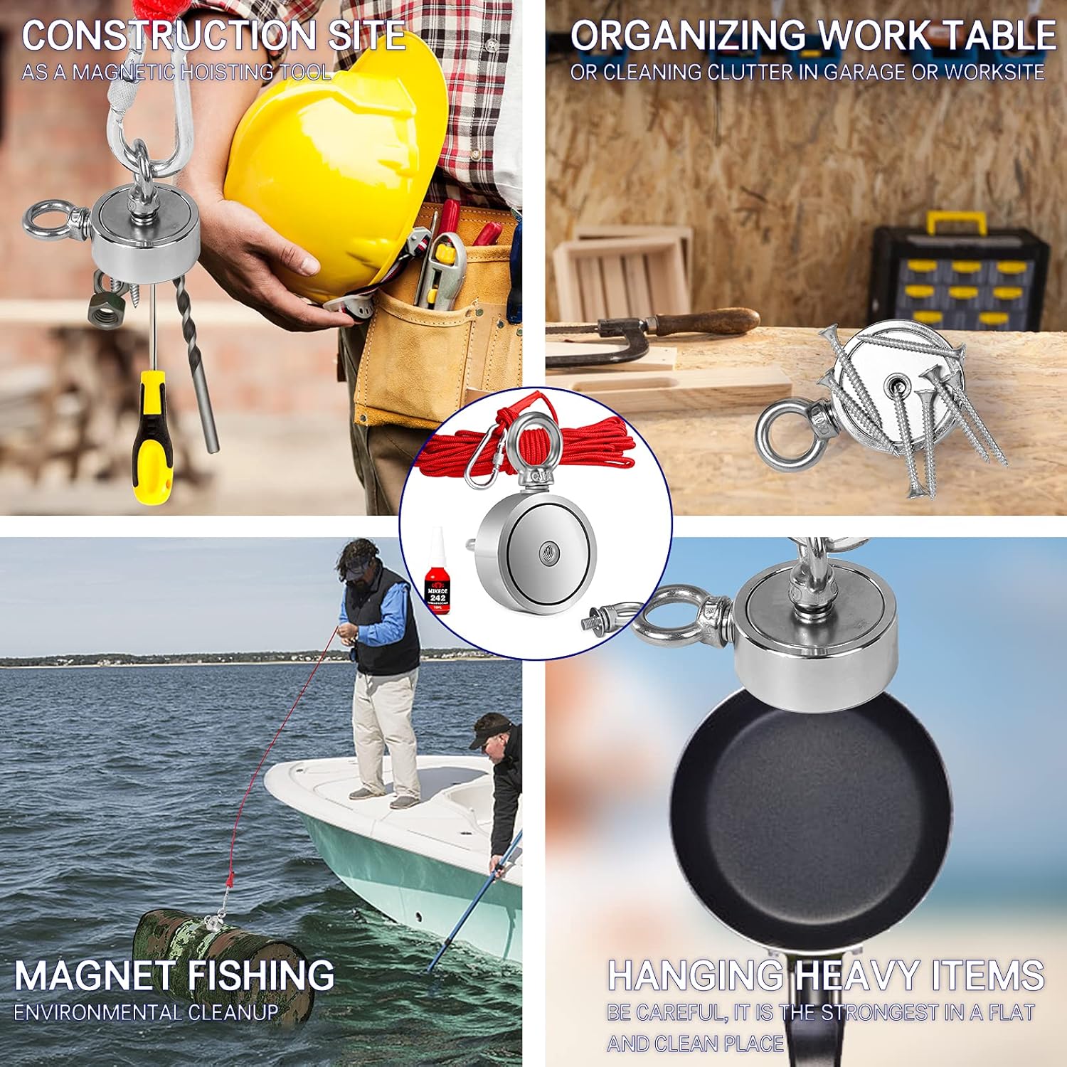 سوبر قوة إنقاذ الصيد المغناطيس - مراجعة Fishing Equipment Carp وسعره