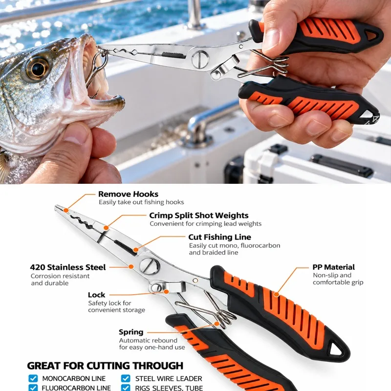 مجموعة كماشة صيد متعددة الاستخ - مراجعة Fishing Equipment Carp وسعره