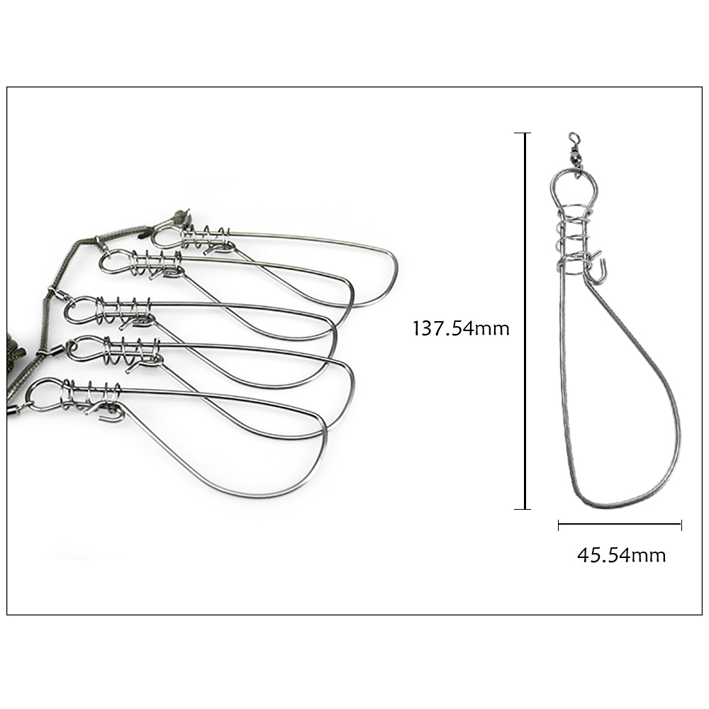 حامل سمك من الفولاذ المقاوم لل - مراجعة Fishing Equipment Cheap وسعره